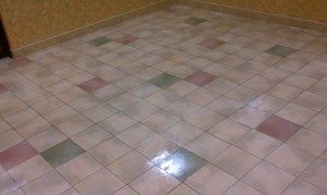 Tile and Grout Cleaning Before